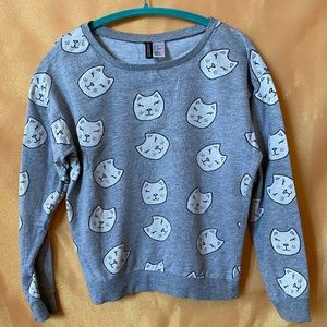 Cartoon Cat Top